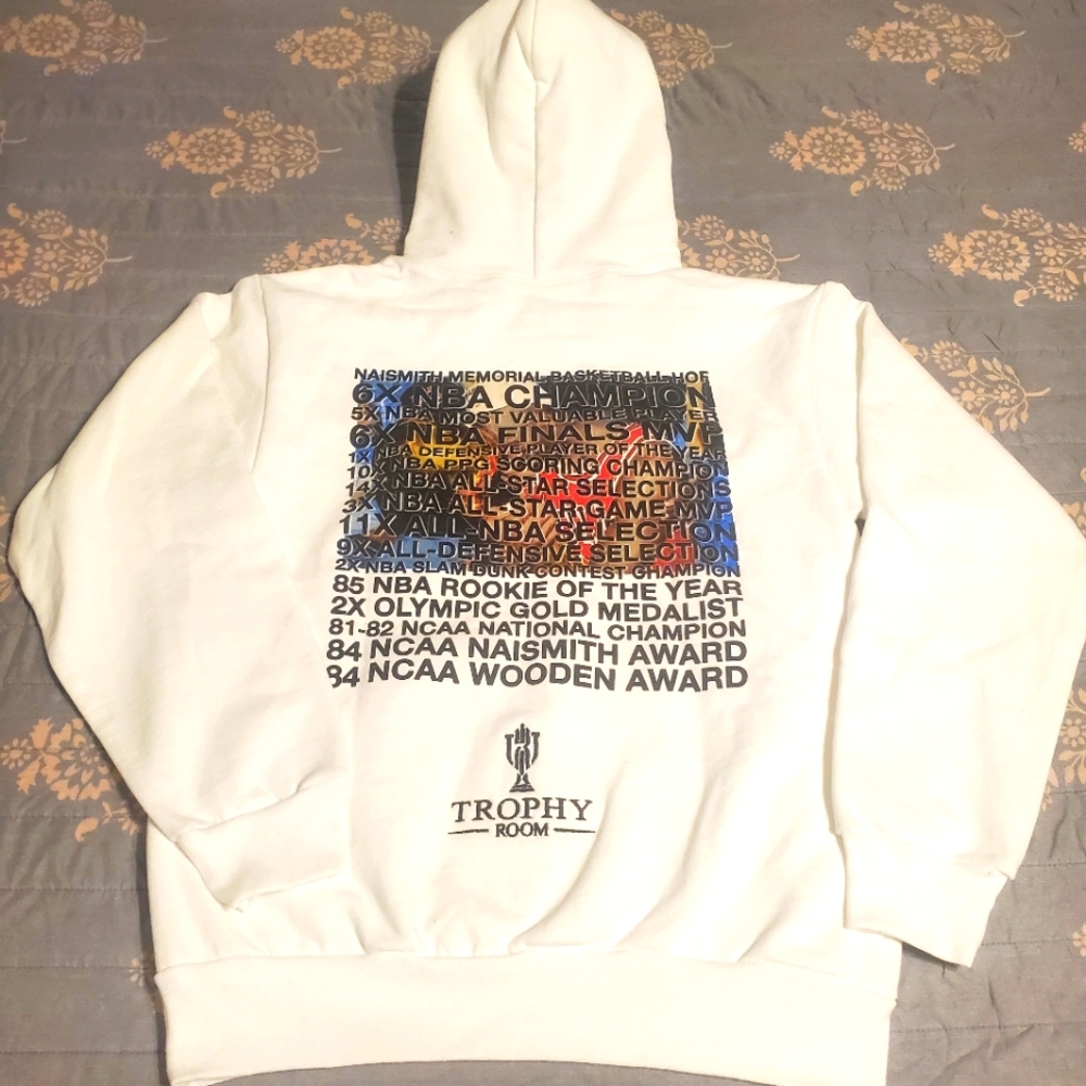 Trophy Room Trophies Box Logo Hoodie Jumpman Jordan Size s NWT